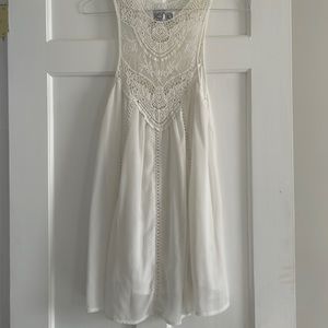 White Xenia Dress Mini Small AUS 8